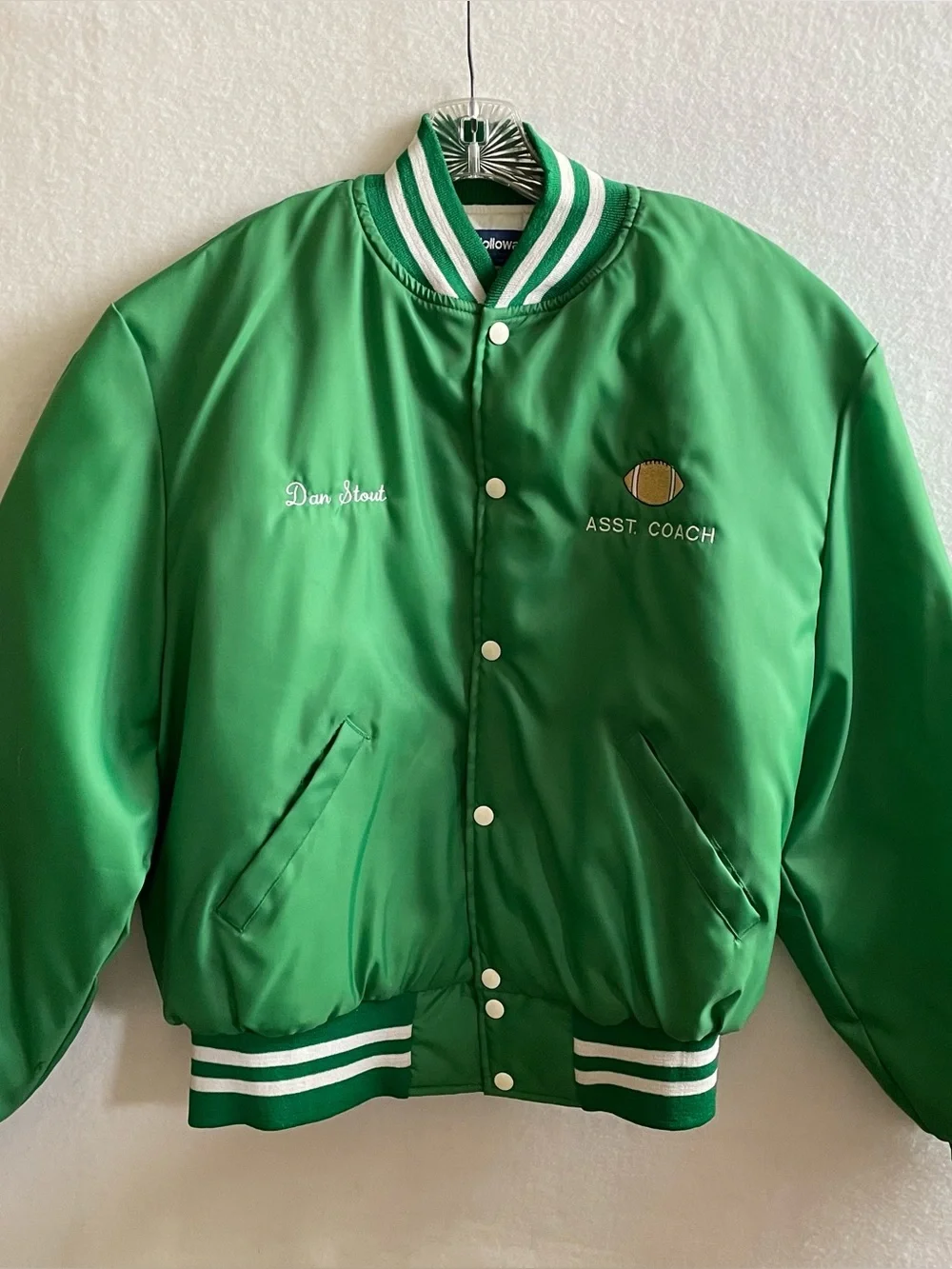 Vintage Football Coach’s GESU Jacket, size XL - Picture 2 of 7